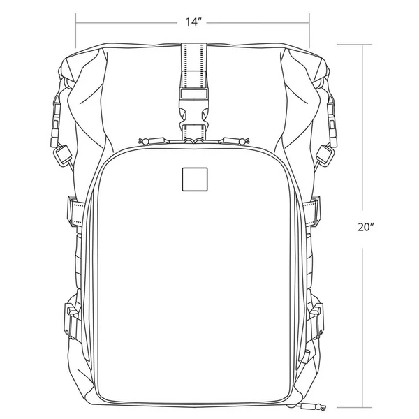 Biltwell Exfil-80 2.0 Sissy Bar Bag - Black - Image 12