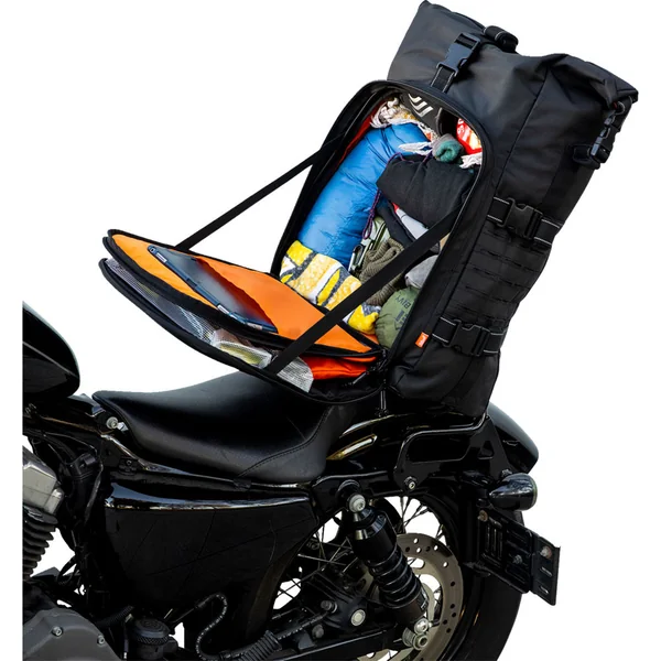 Biltwell Exfil-80 2.0 Sissy Bar Bag - Black - Image 3