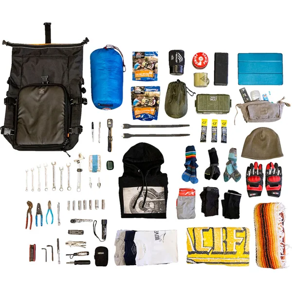 Biltwell Exfil-80 2.0 Sissy Bar Bag - Black - Image 10