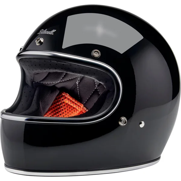 Biltwell Gringo DOT Helmet - Gloss Black