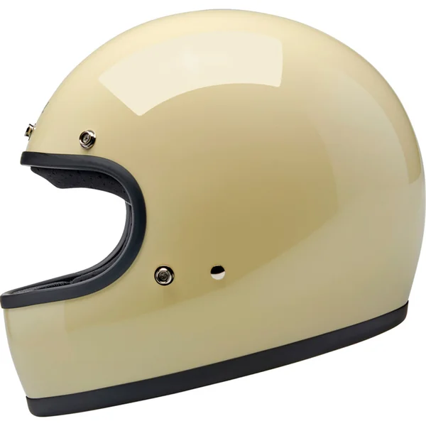 Biltwell Gringo DOT Helmet - Gloss White - Image 4