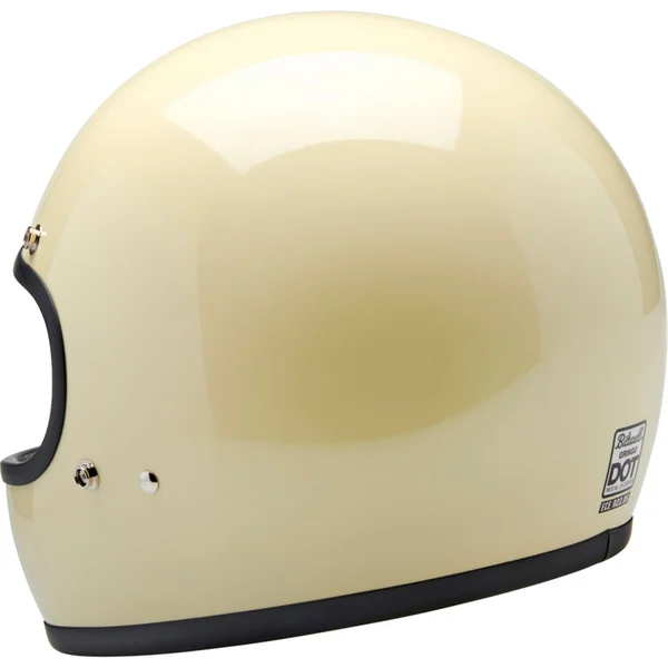 Biltwell Gringo DOT Helmet - Gloss White - Image 6