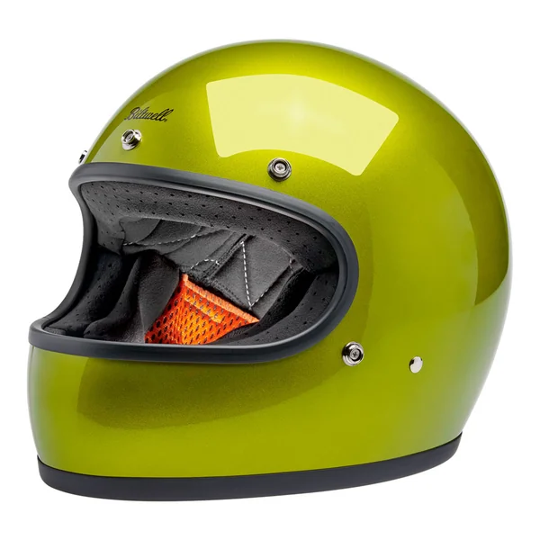 Biltwell Gringo DOT Helmet - Metallic Lime
