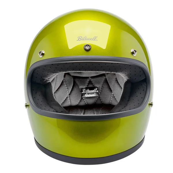 Biltwell Gringo DOT Helmet - Metallic Lime - Image 3