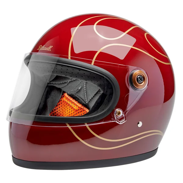 Biltwell Gringo S DOT/ECE Helmet - Gloss Garnet Red
