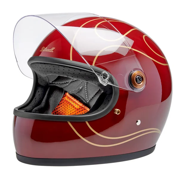 Biltwell Gringo S DOT/ECE Helmet - Gloss Garnet Red - Image 2