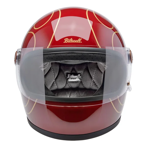 Biltwell Gringo S DOT/ECE Helmet - Gloss Garnet Red - Image 3