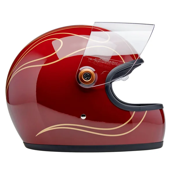 Biltwell Gringo S DOT/ECE Helmet - Gloss Garnet Red - Image 5