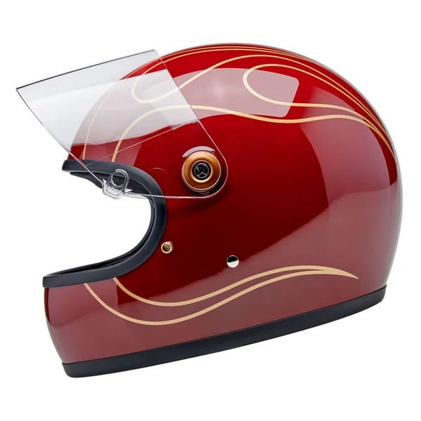 Biltwell Gringo S DOT/ECE Helmet - Gloss Garnet Red - Image 6