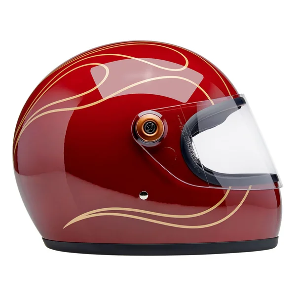 Biltwell Gringo S DOT/ECE Helmet - Gloss Garnet Red - Image 7