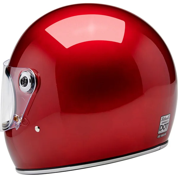 Biltwell Gringo S ECE Helmet - Cherry Red - Image 4