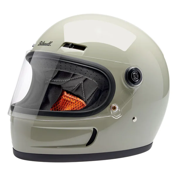Biltwell Gringo SV ECE Helmet - Gloss Chalk Gray