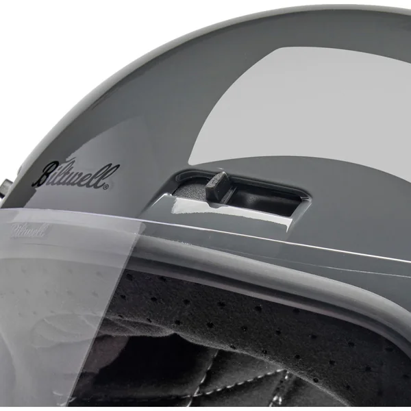 Biltwell Gringo SV ECE Helmet - Gloss Storm Gray - Image 5