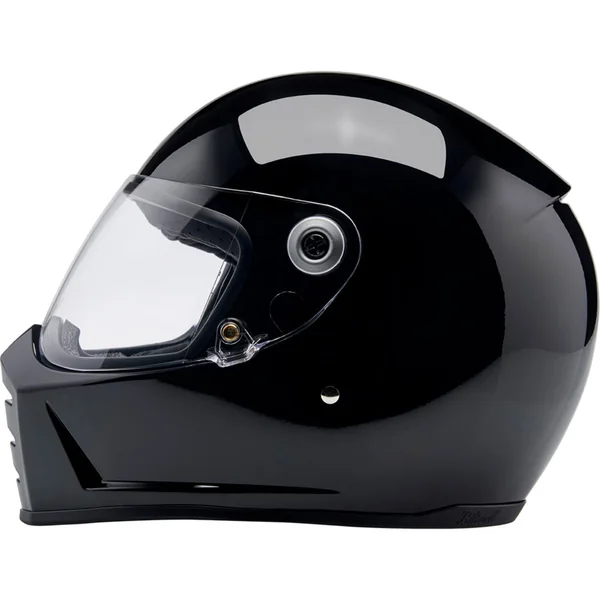Biltwell Lane Splitter Helmet - Gloss Black - Image 2