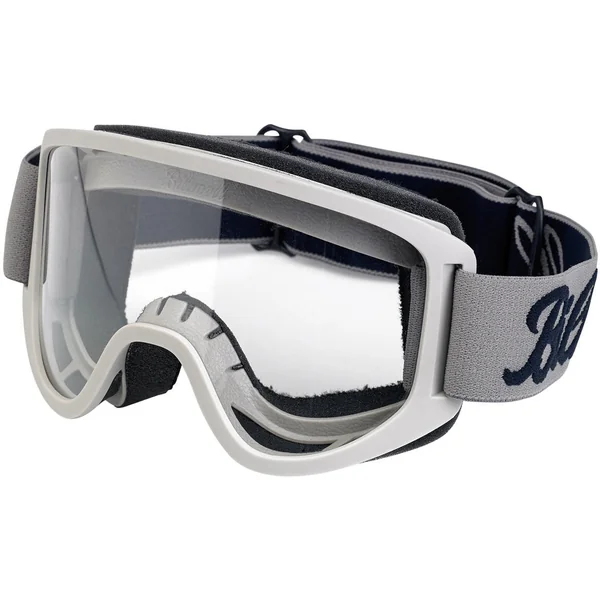 Biltwell Moto 2.0 Goggles - Script Titanium
