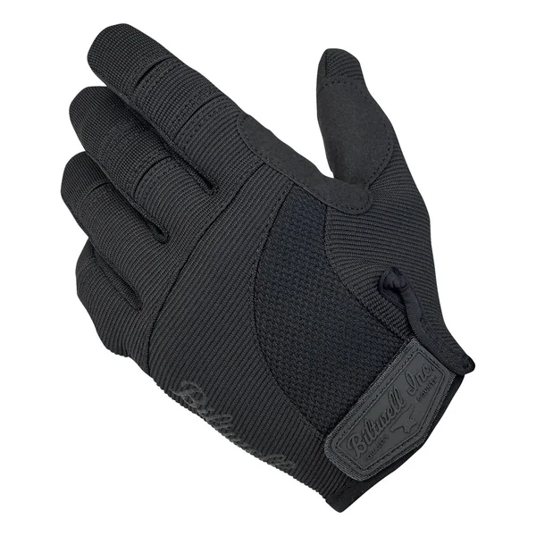 Biltwell® Moto Gloves - Black/Black - Designed for riding and working on motorcycles, built for spring and summer time riding - Extra Small, Small, Medium, Large, XL, XXL - Image 2