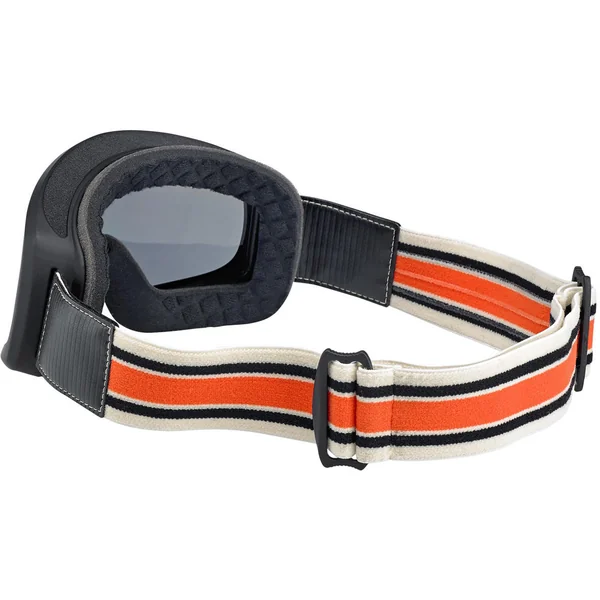 Biltwell Overland 2.0 Racer Goggle - Black/Cream/Orange - Image 2