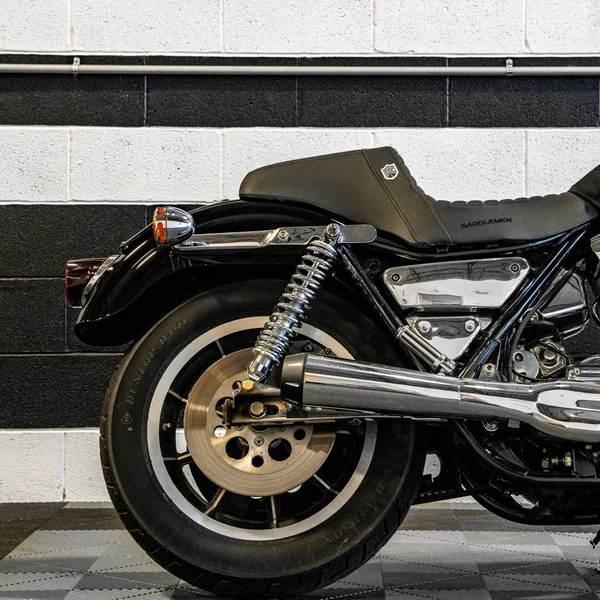 Bitubo WMEo Shocks for Harley FXR & Sportster - Chrome - Image 6