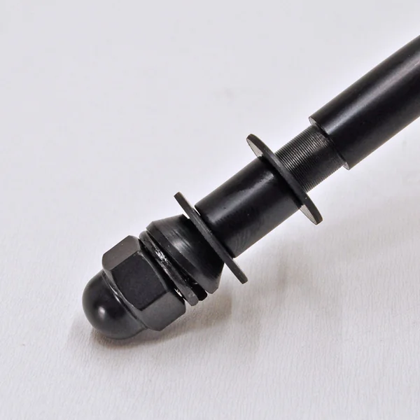 Black 4" Round (Early Style) Harley Motorcycle Mirror w/ Adjustable Arm - Left or Right side - Image 5