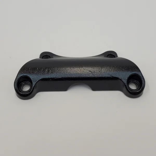 Black Heavy Duty Steel Top Riser Clamp for 2008-Later Harley Dresser/Touring Street Glide, Electra Glide, Road Glide & Road King And 2007-Earlier Touring Models with Taller Ape Hanger Handlebars - Image 3