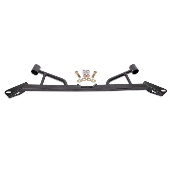 BMR 4-Point Front Subframe Chassis Brace, Black Hammertone2015-2023 Ford Mustang