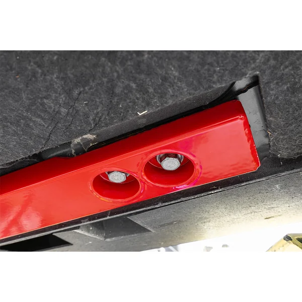 BMR Chassis Jacking Rails, Black Hammertone2024-2026 Ford Mustang - Image 4