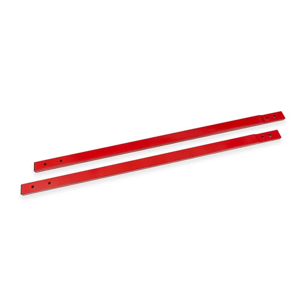 BMR Chassis Jacking Rails, Red2024-2026 Ford Mustang