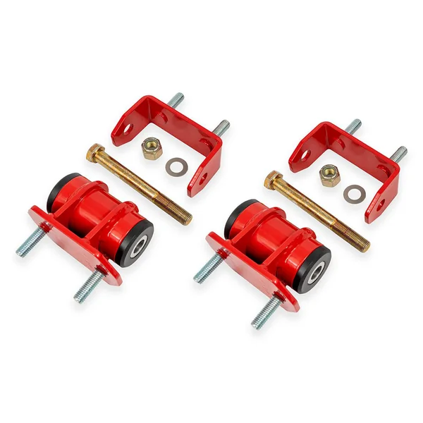 BMR Delrin Transmission/Differential Mount, Red2005-2013 C6 Corvette