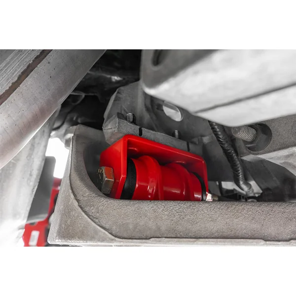 BMR Delrin Transmission/Differential Mount, Red2005-2013 C6 Corvette - Image 3