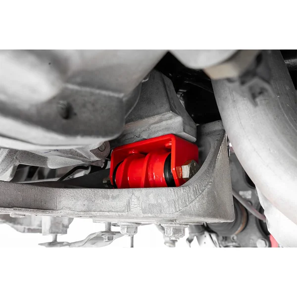 BMR Delrin Transmission/Differential Mount, Red2005-2013 C6 Corvette - Image 4