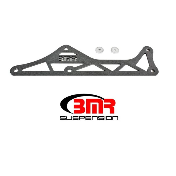 BMR Driveshaft Tunnel Brace, 3/16" Steel, Black Hammertone2016-2024 Camaro & 2016-2019 Cadillac CTS-V