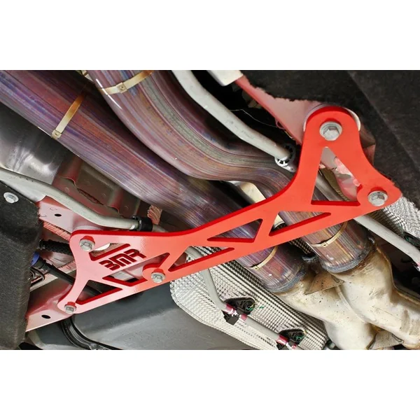 BMR Driveshaft Tunnel Brace, 3/16" Steel, Red2016-2024 Camaro & 2016-2019 Cadillac CTS-V - Image 2