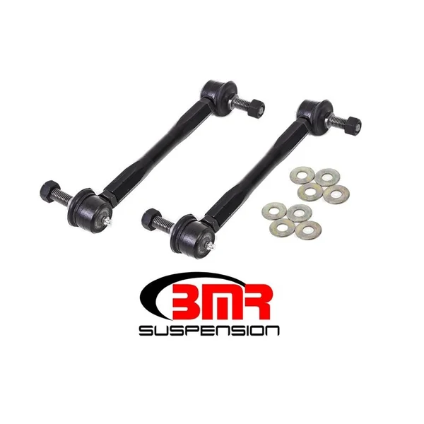 BMR Front Adjustable Sway Bar End Links, Black2016-2024 Camaro