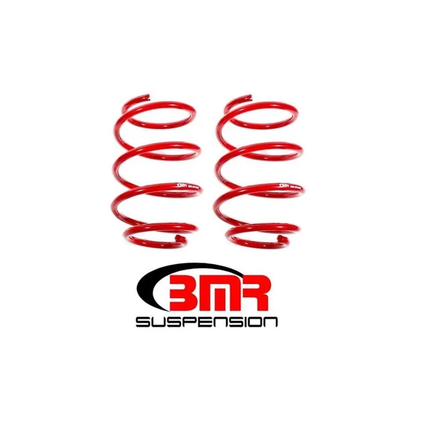 BMR Front Lowering Springs, Performance Version, Red2016-2024 Camaro SS & ZL1