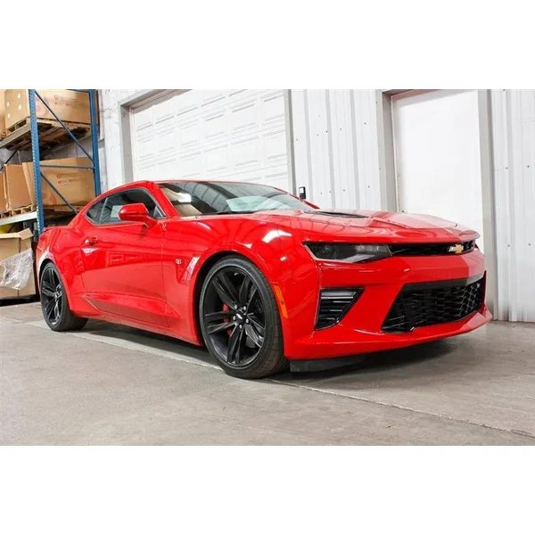 BMR Front Lowering Springs, Performance Version, Red2016-2024 Camaro SS & ZL1 - Image 2
