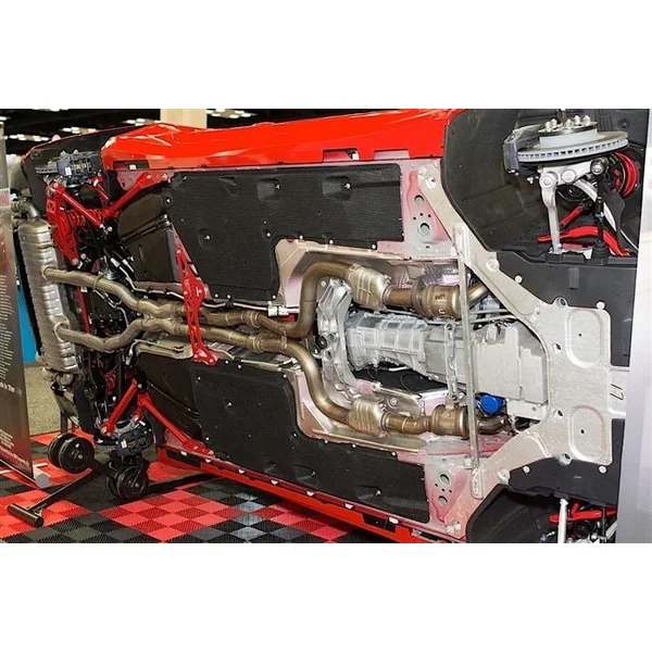 BMR Front & Rear Non-Adjustable Sway Bars w/ Bushings, Red2016-2024 Camaro SS Coupe - Image 3