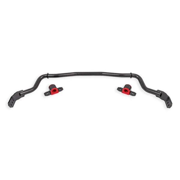 BMR Front Sway Bar Kit w/ Bushings, 35mm, 3-Hole Adjustable, Black Hammertone2015-2026 Ford Mustang