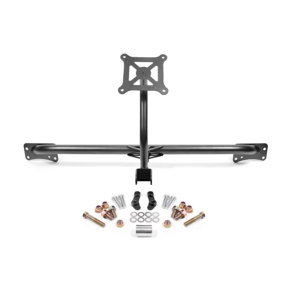 BMR Parachute Mount, Black Hammertone2015-2026 Ford Mustang