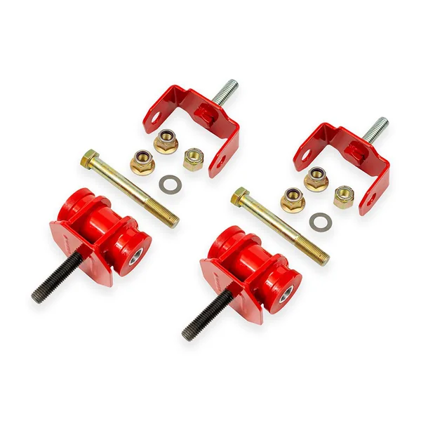 BMR Polyurethane Motor Mount Kit, Red2005-2013 C6 Corvette