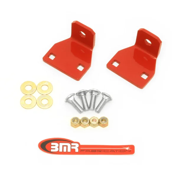 BMR Rear Lower Control Arm End Link Mounting Brace, Red2010-2011 Camaro