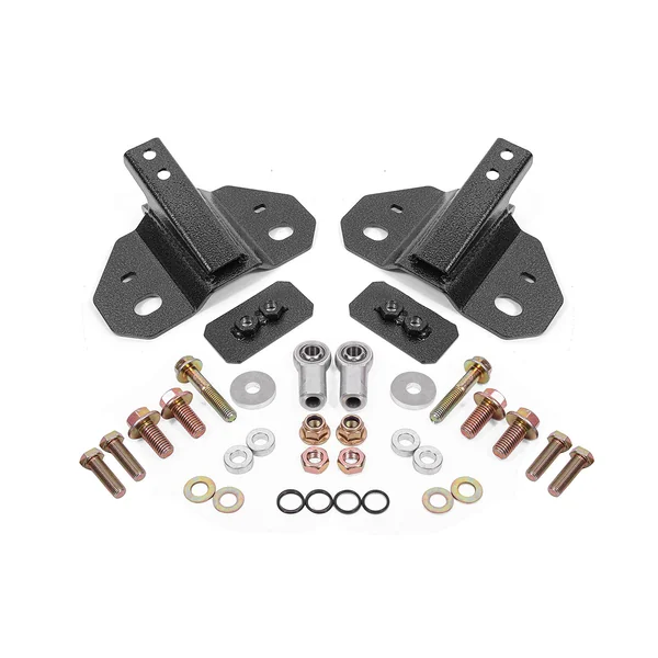 BMR Rear Shock Mount, Black Hammertone2024-2026 Ford Mustang