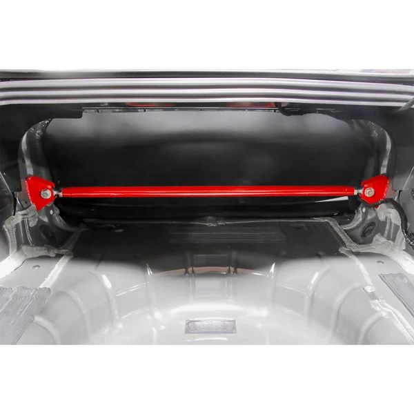 BMR Rear Shock Mount & Strut Tower Brace Kit, Red2024-2026 Ford Mustang - Image 2