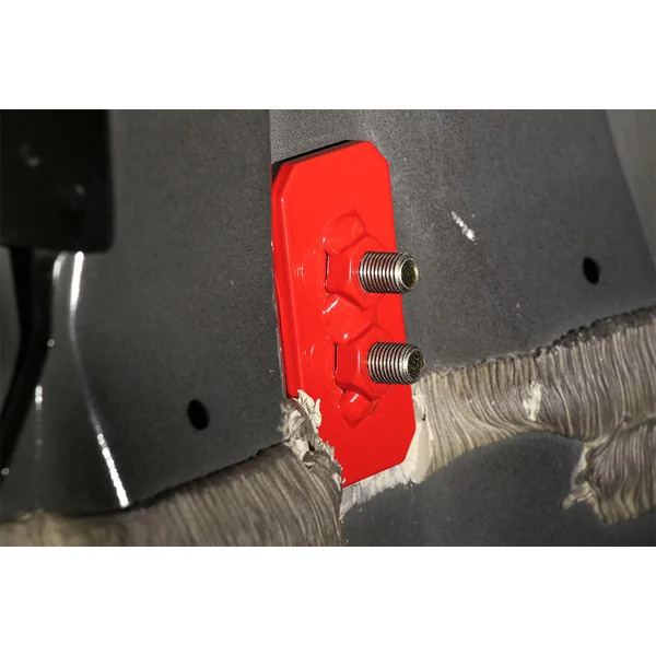 BMR Rear Shock Mount & Strut Tower Brace Kit, Red2024-2026 Ford Mustang - Image 3