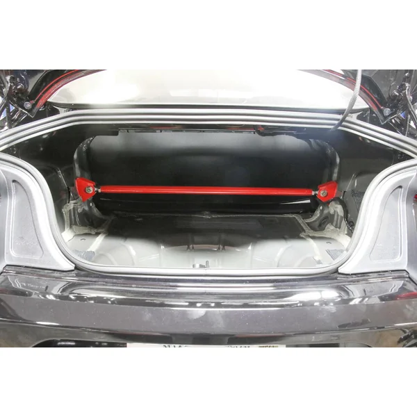 BMR Rear Strut Tower Brace, Red2015-2026 Ford Mustang - Image 2