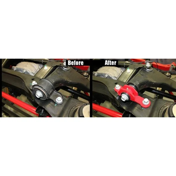 BMR Rear Upper Control Arm Bushings, Delrin, Black Hammertone2010-2015 Camaro - Image 4