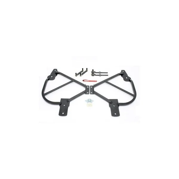 BMR Subframe Connectors, Black Hammertone2010-2015 Camaro