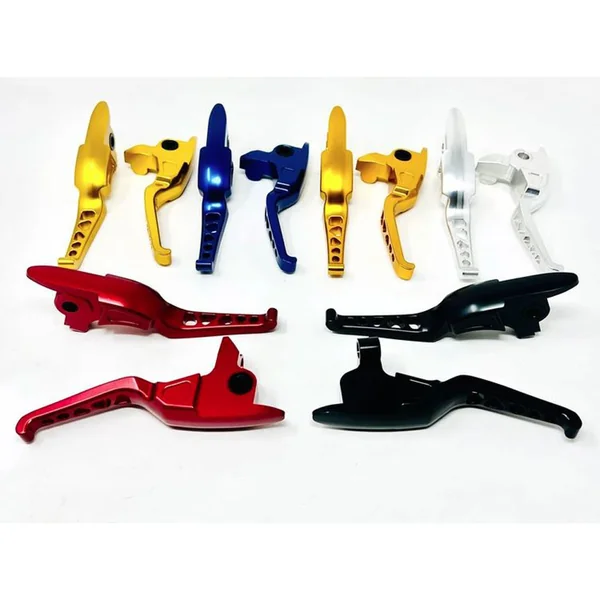 Boosted Brad Destroyer Shorty Brake & Clutch Lever Set for 2021-2023 Harley Touring w/ Cable Clutch