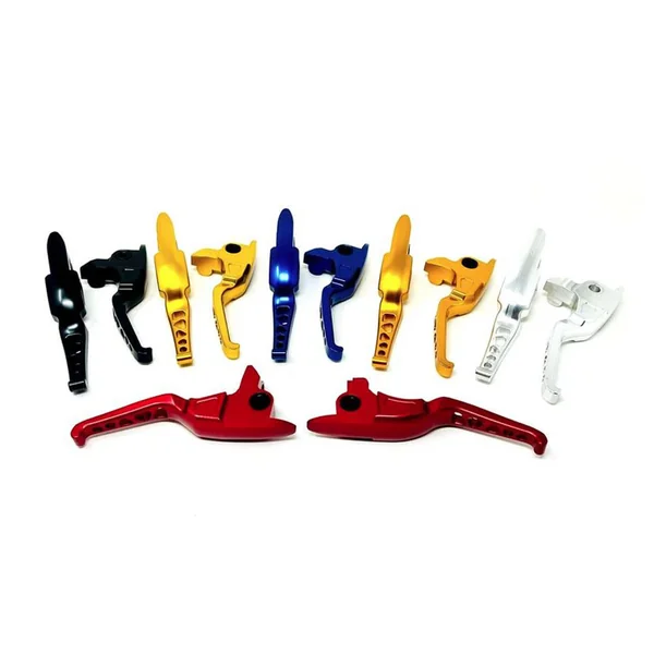 Boosted Brad Destroyer Shorty Brake & Clutch Lever Set for 2021-2023 Harley Touring w/ Cable Clutch - Image 2