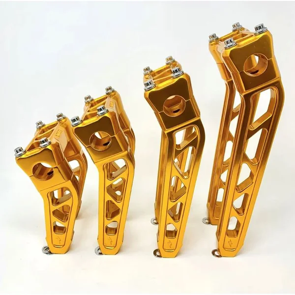 Boosted Brad DMR Destroyer Pullback Risers for Harley