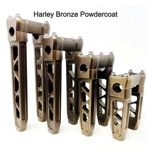 Boosted Brad DMR HUD Destroyer Straight Risers for Harley - Image 10